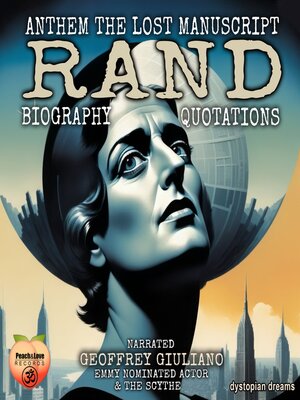 cover image of Anthem the Lost Manuscript Rand